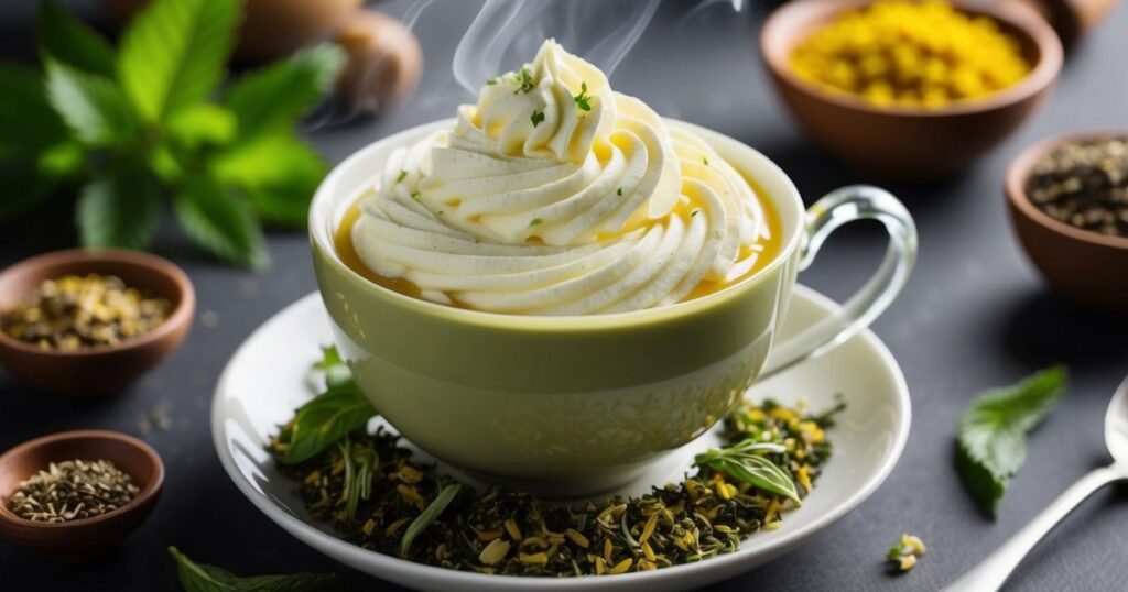 Health and Wellness Benefits - Whipped Herbal Tea Recipe