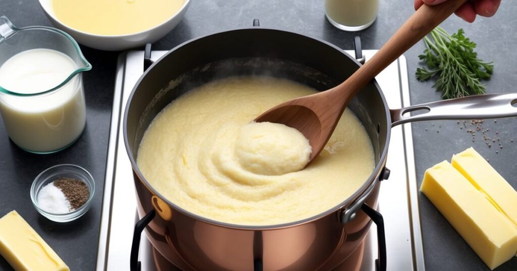 Preparation Techniques Whipped Polenta