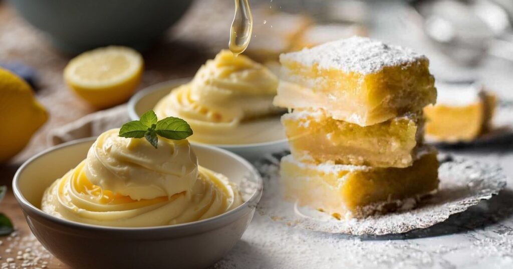 The Whipped Lemon Filling and Assembly - Whipped Lemon Bars Recipe