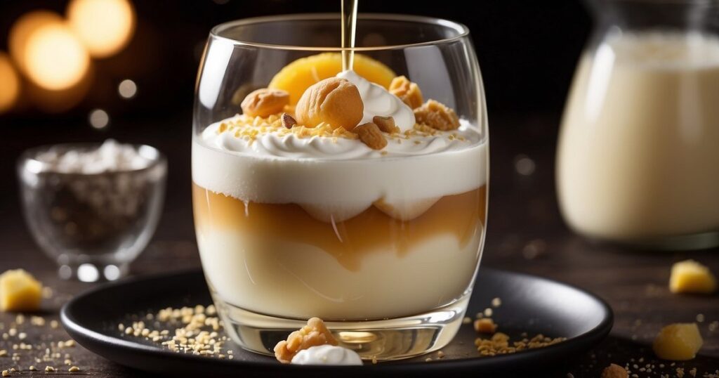 Ingredientes para la Espuma Dulce de Vainilla